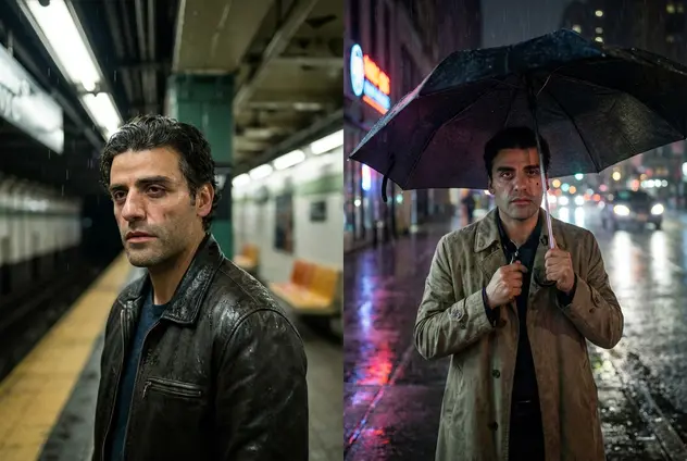 多角度人物参考图被自动分析提取特征。