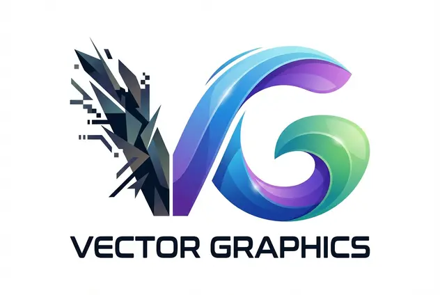 Low resolution graphic logo upscaled to high quality print ready asset via image enhancer